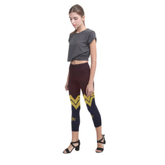 Wonder Woman Capri Leggings