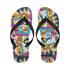 Wonder Woman Flip Flops (For both Men and Women)