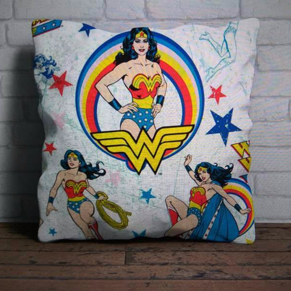 Wonder Woman Throw Pillow Cover 18"x18" (One Side)