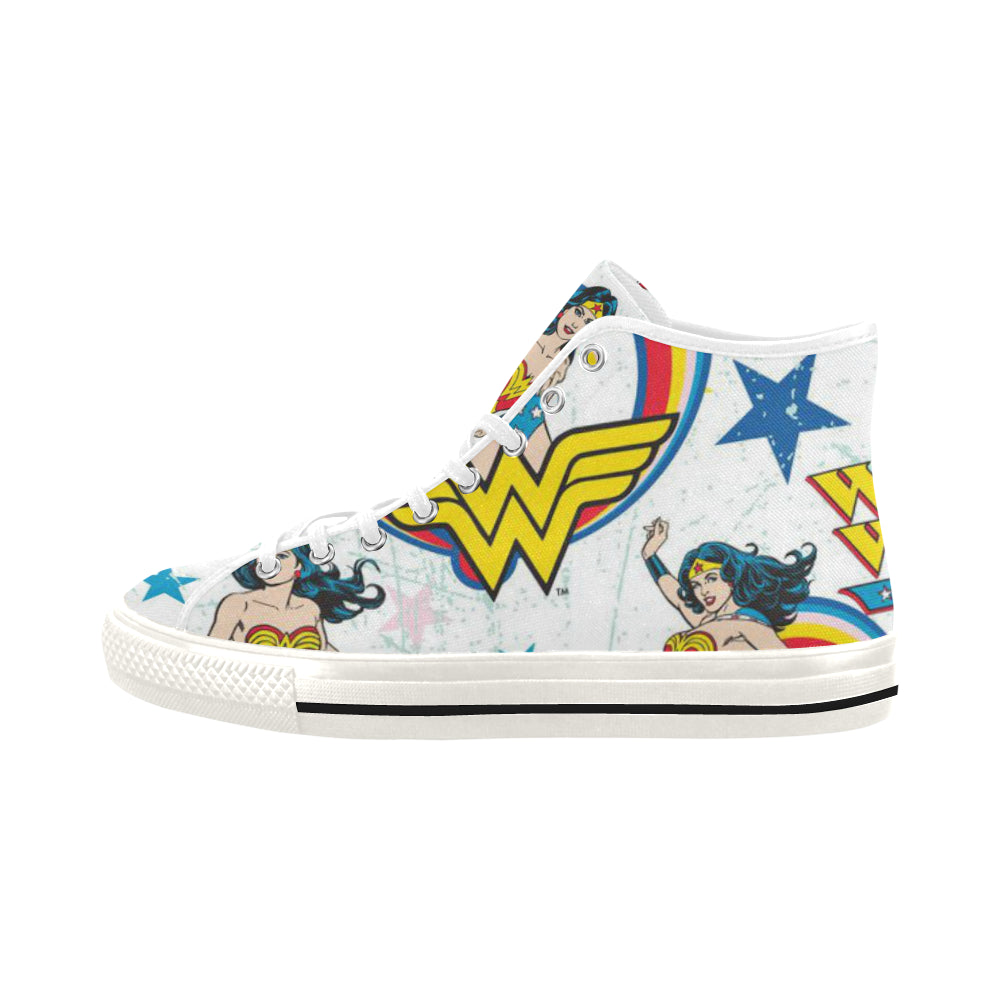 Wonder Woman Vancouver High Top Canvas Shoes