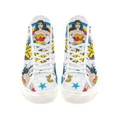 Wonder Woman Vancouver High Top Canvas Shoes