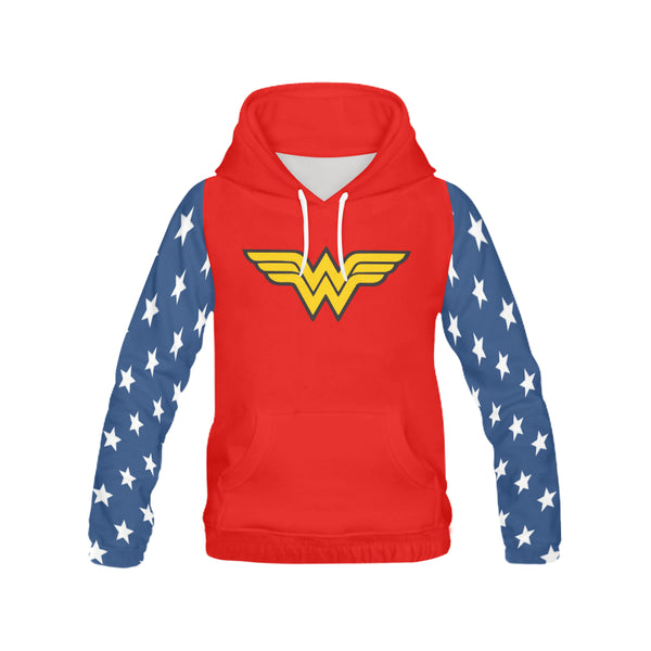 Wonder Woman All Over Print Hoodie