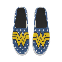 Wonder Woman Apus Slip-on Microfiber Women's Shoes