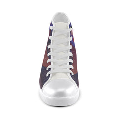 Wonder Woman Superman High Top Canvas Women's Shoes