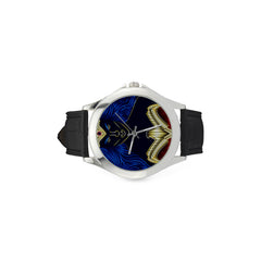 Wonder Woman Women's Classic Leather Strap Watch