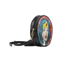 Wonder Woman Round Messenger Bag