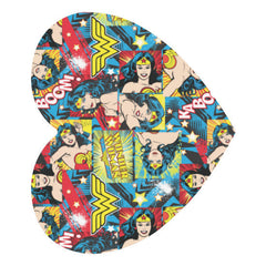 Wonder Woman Heart-Shaped Mousepad