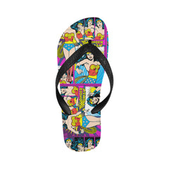 Wonder Woman Flip Flops (For both Men and Women)