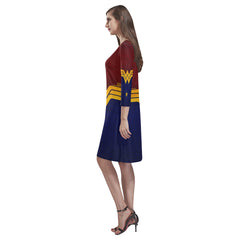 Wonder Woman Loose Round Neck Dress