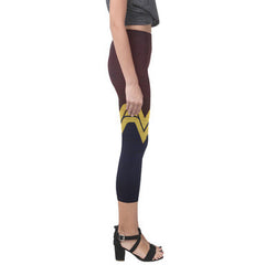 Wonder Woman Capri Leggings