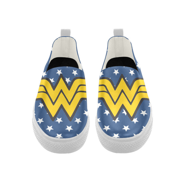 Wonder Woman Apus Slip-on Microfiber Women's Shoes