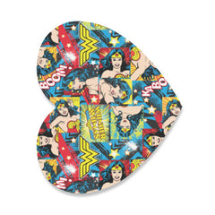 Wonder Woman Heart Coasters