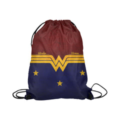 Wonder Woman Large Drawstring Bag