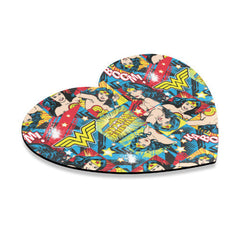 Wonder Woman Heart Coasters