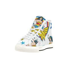 Wonder Woman Vancouver High Top Canvas Shoes