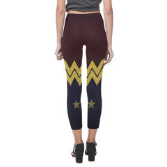 Wonder Woman Capri Leggings