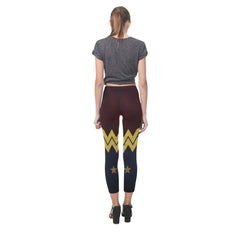 Wonder Woman Capri Leggings