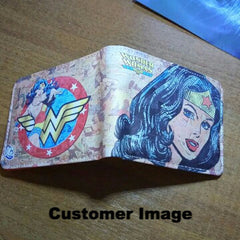 Wonder Woman Wallet Fashion Cartoon