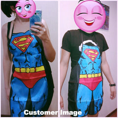 Superman Funny Cooking Kitchen Apron