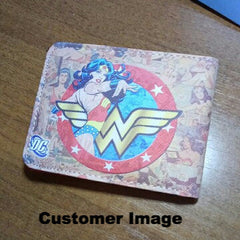 Wonder Woman Wallet Fashion Cartoon