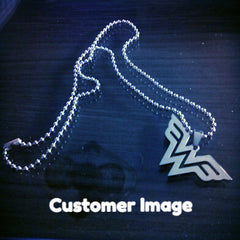 Wonder Woman Logo Vintage Necklace