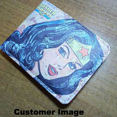 Wonder Woman Wallet Fashion Cartoon