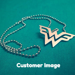 Wonder Woman Logo Vintage Necklace