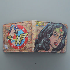 Wonder Woman Wallet Fashion Cartoon