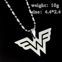 Wonder Woman Logo Vintage Necklace