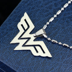 Wonder Woman Logo Vintage Necklace