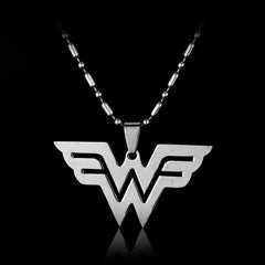 Wonder Woman Logo Vintage Necklace