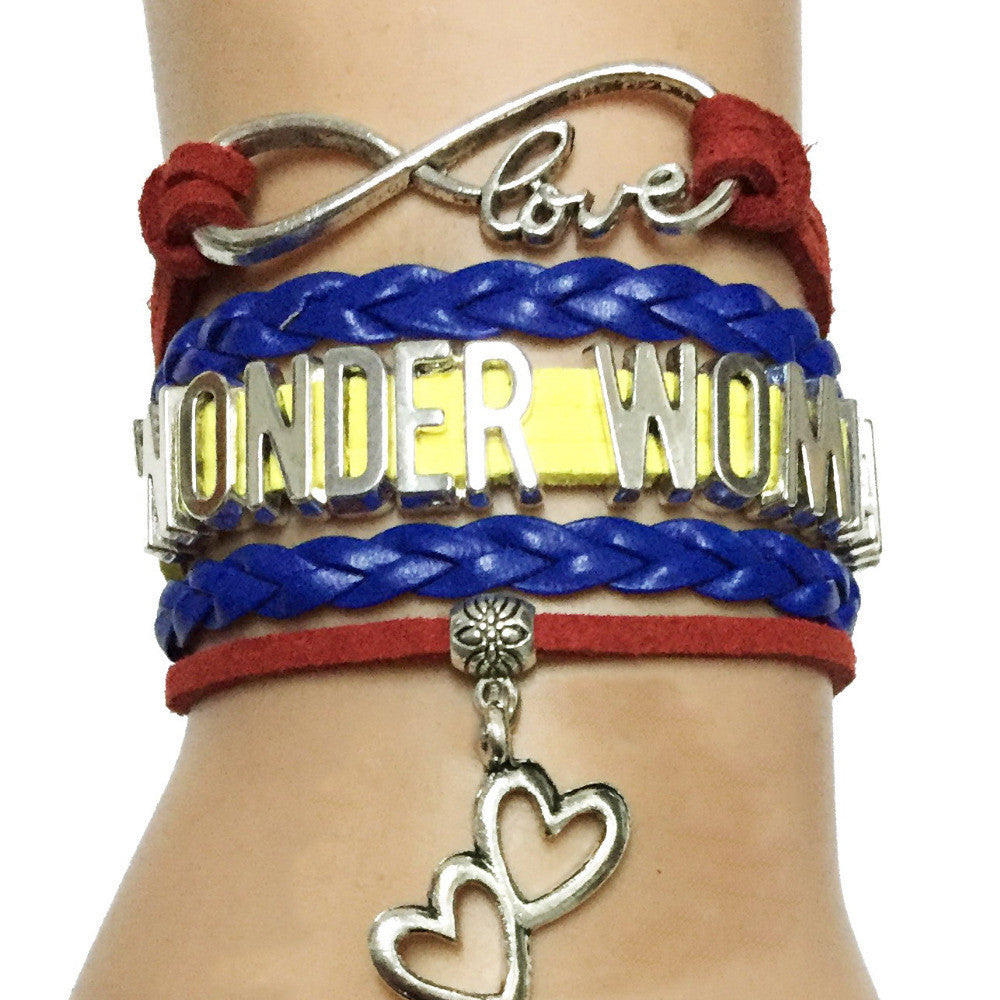 Infinity Love Wonder Woman Bracelet